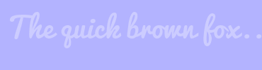 Image with Font Color CCCCFF and Background Color B3B3FF